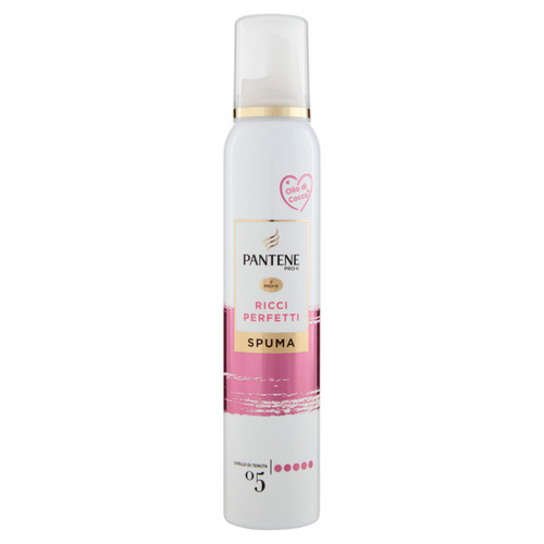 Spuma per capelli ricci