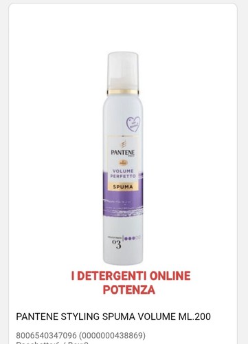 Pantene spuma volume - x3,